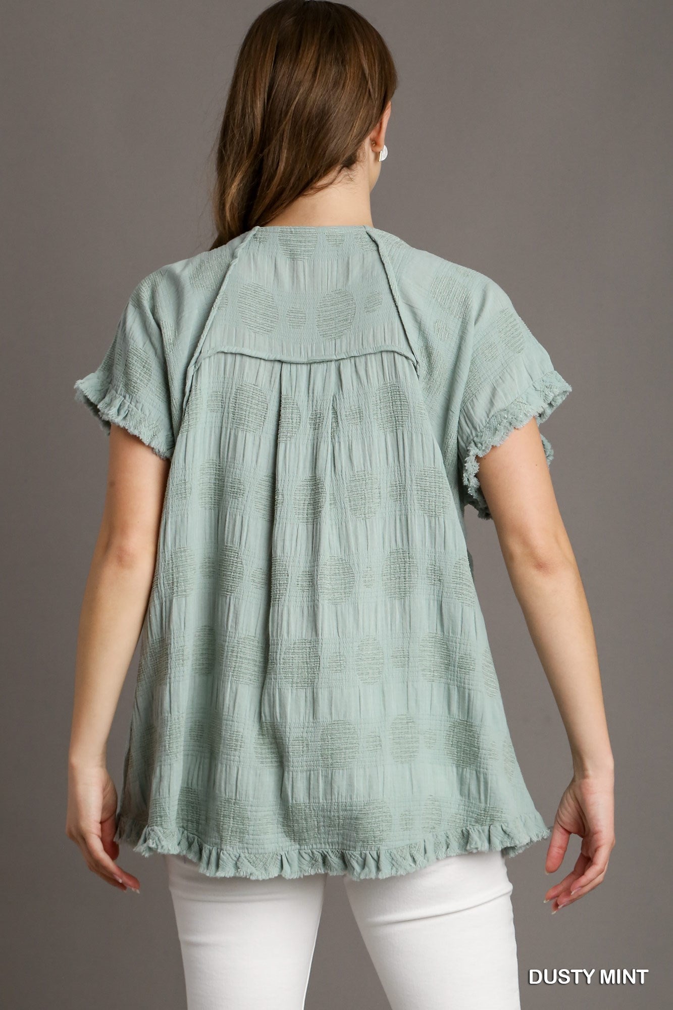 Amazing Umgee Polka Dot Top P519