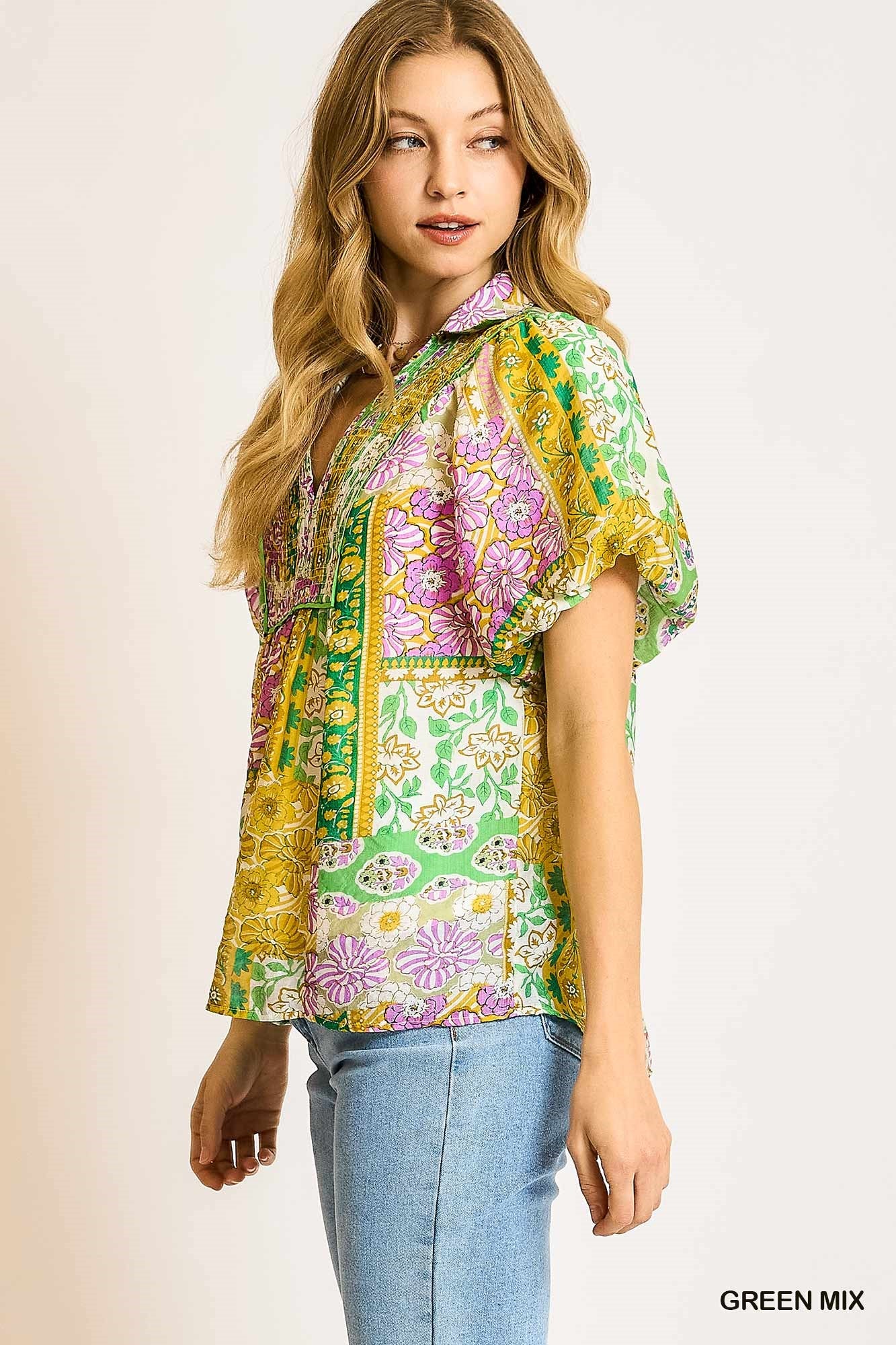 Umgee Boho Chic Top P521