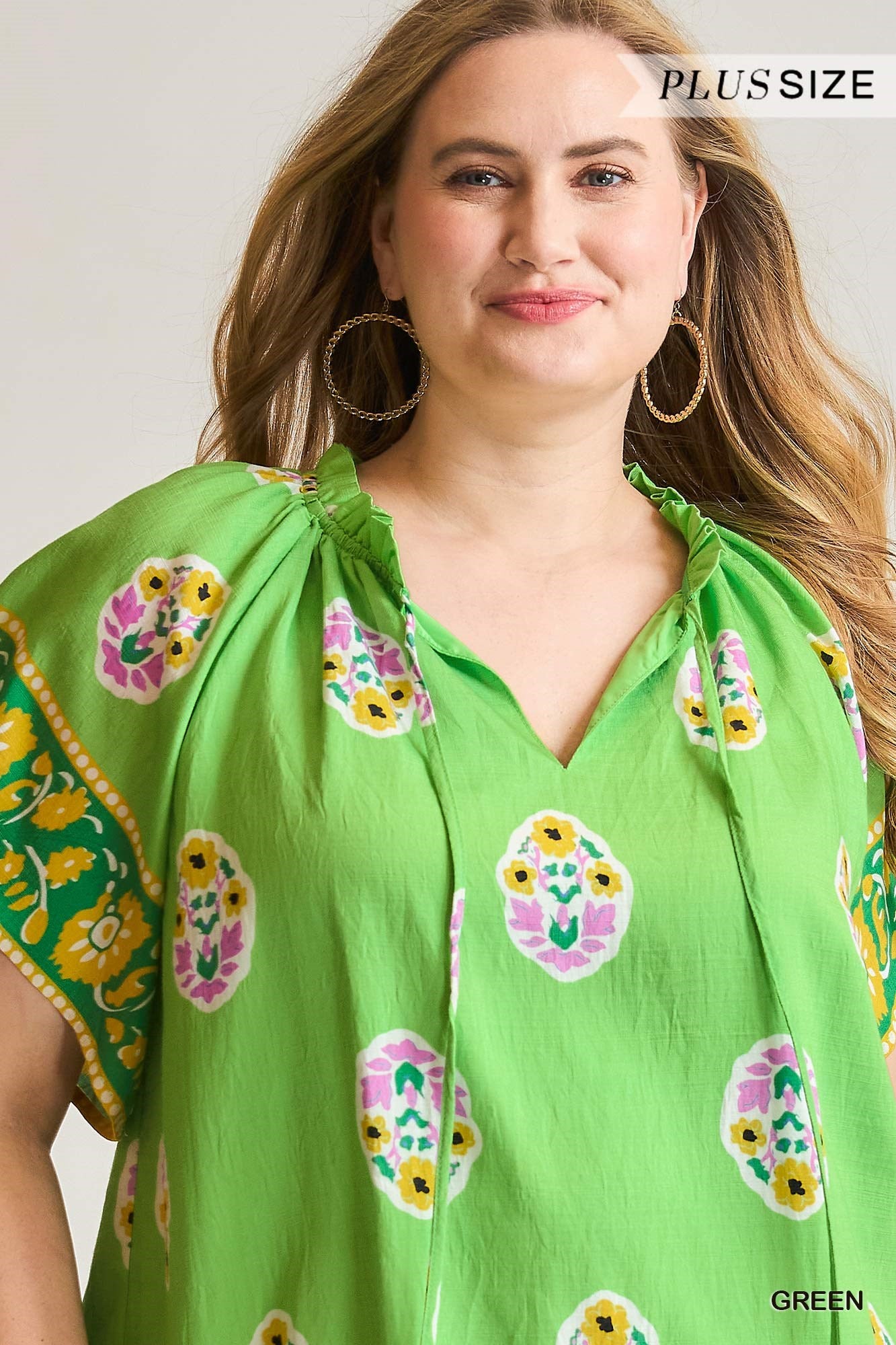 Take Me Umgee Curvy Top P542