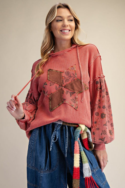 Treading Easel Patch Top P549  ARRIVING WEDSNESDAY JULY 8TH