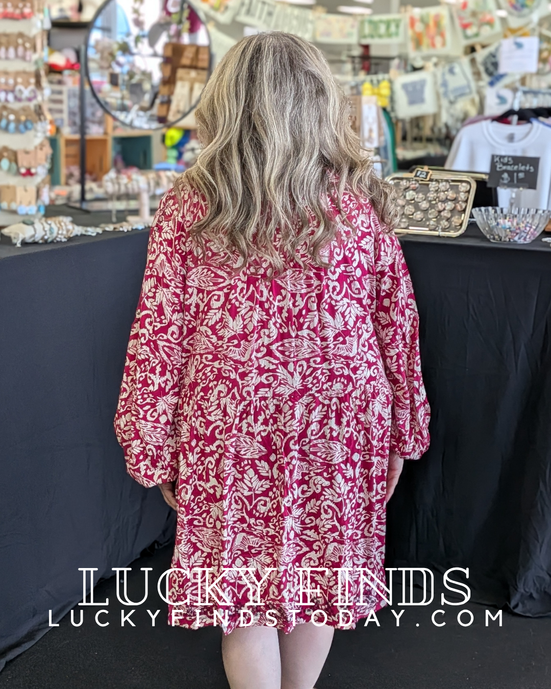 Feeling It Easel Dress P556