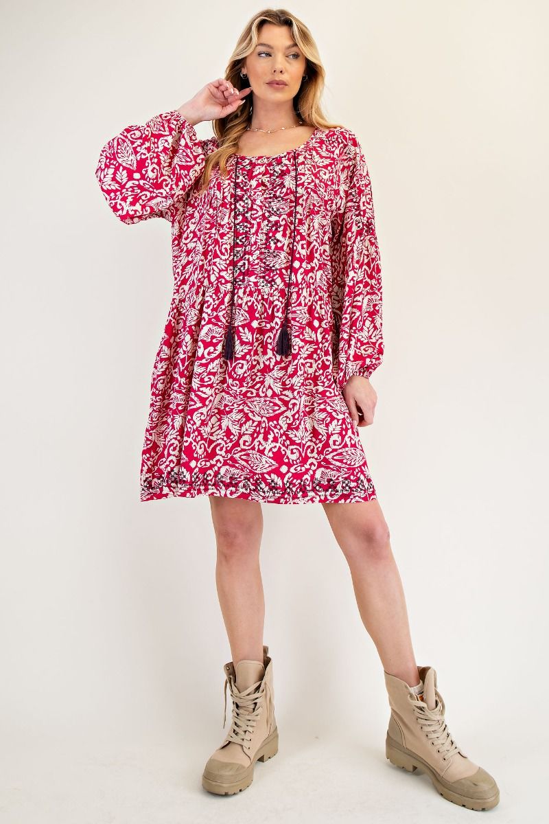 Feeling It Easel Dress P556