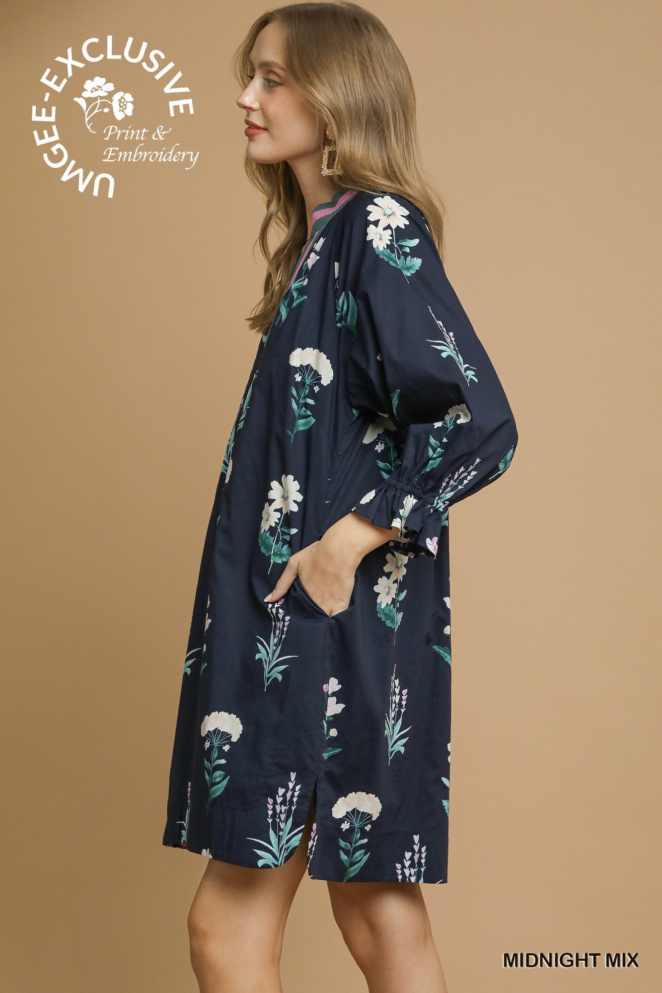 Come Out & Play Umgee Dress P562