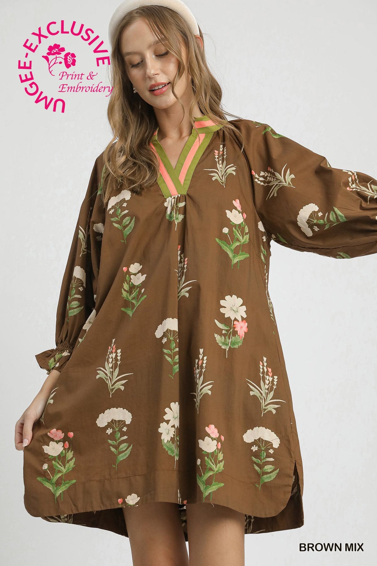 Come Out & Play Umgee Dress P562