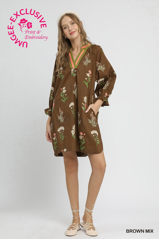 Come Out & Play Umgee Dress P562
