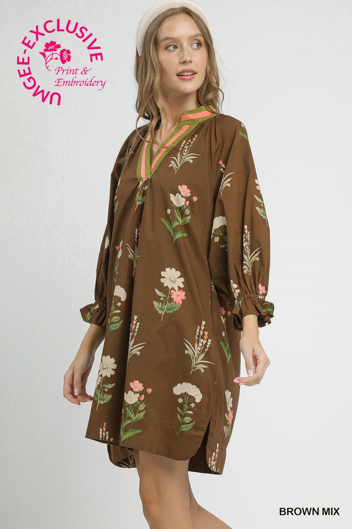 Come Out & Play Umgee Dress P562