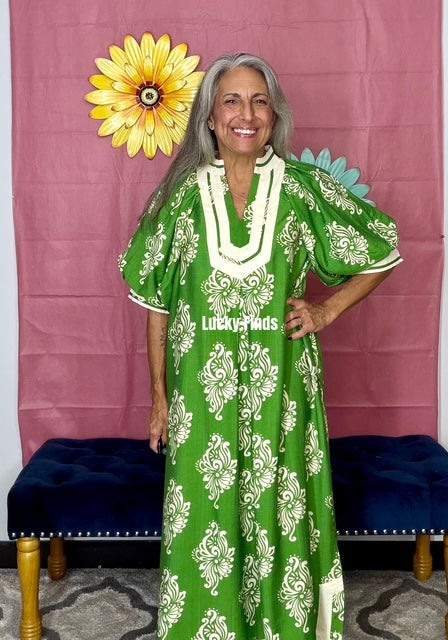 Broadway Date Umgee Midi Dress P566