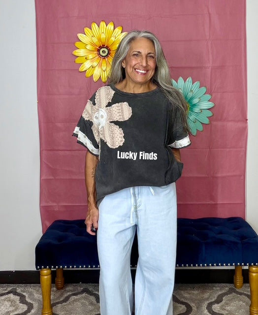 Sassy Umgee Flower Patch Top P569