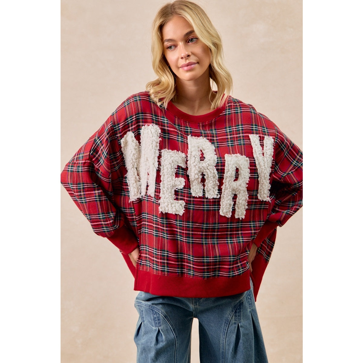 Merry Patch Sweatshirt P576