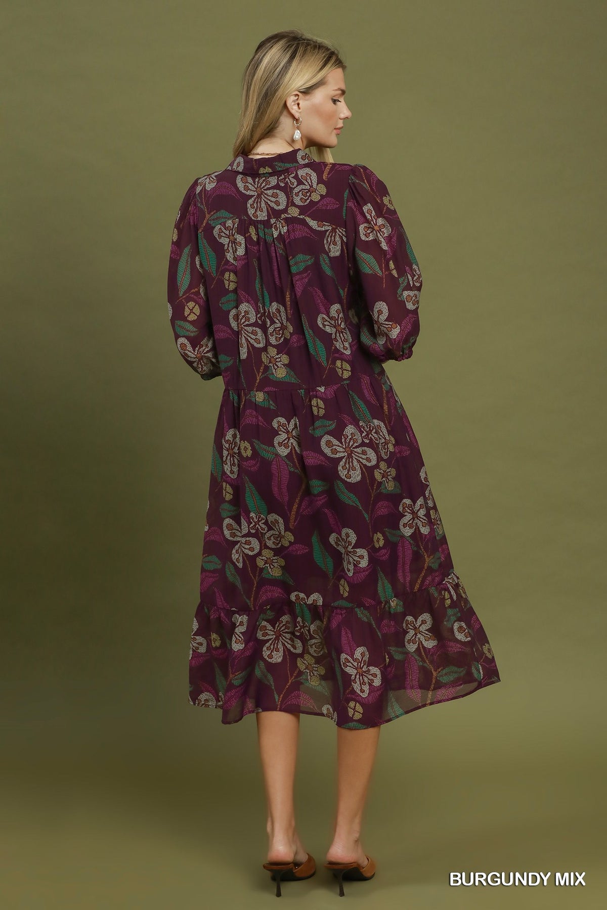 Fancy Umgee Midi Dress P585