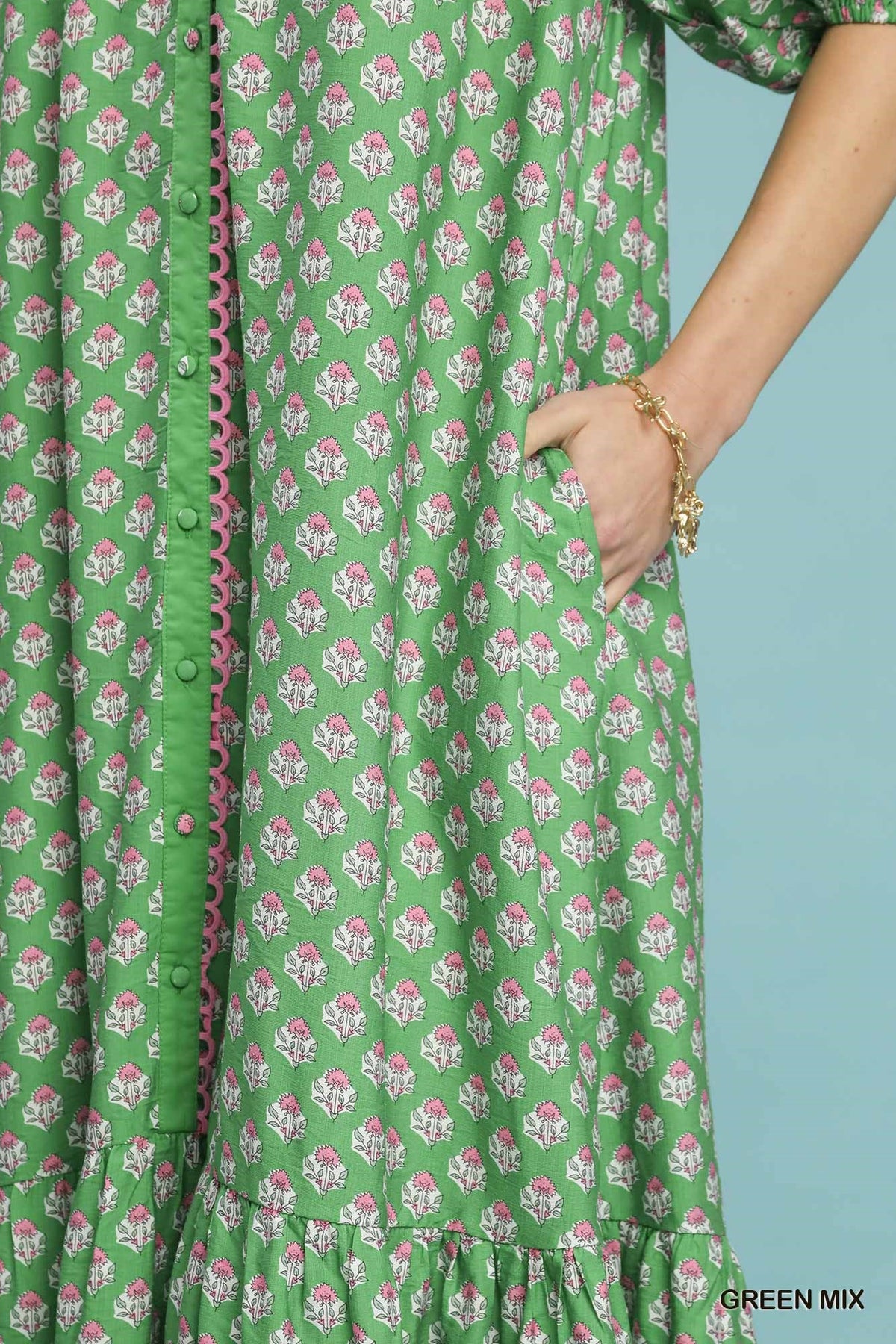 Fancy Umgee Midi Dress P586
