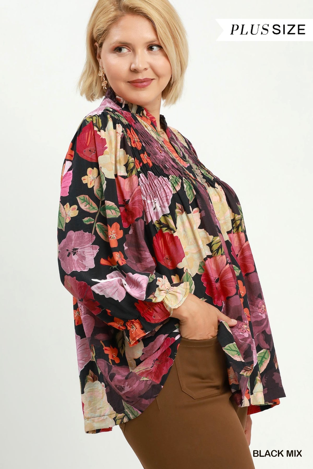 Darling Umgee Boho Top P589