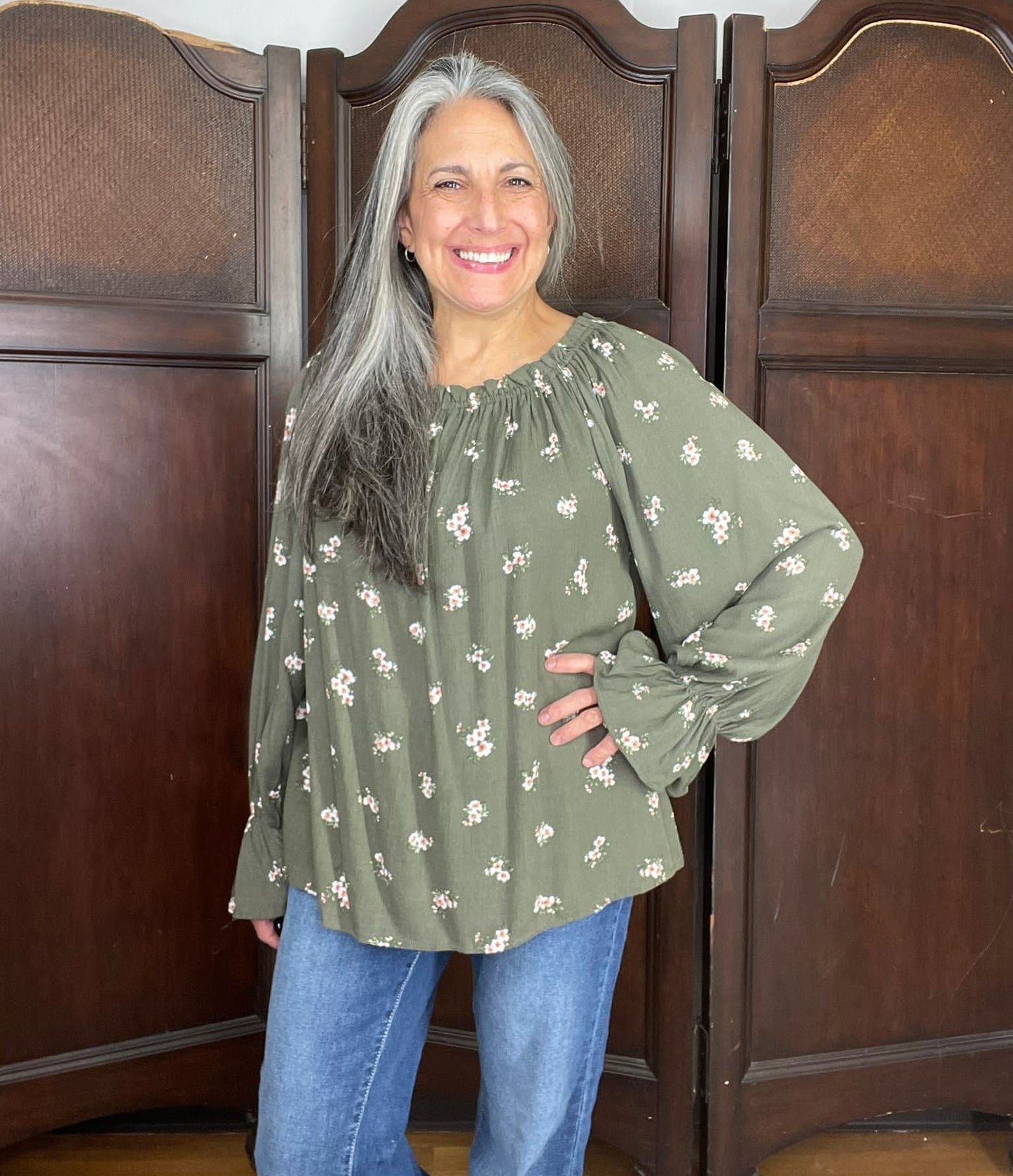 Feeling Free Tunic Top 8216