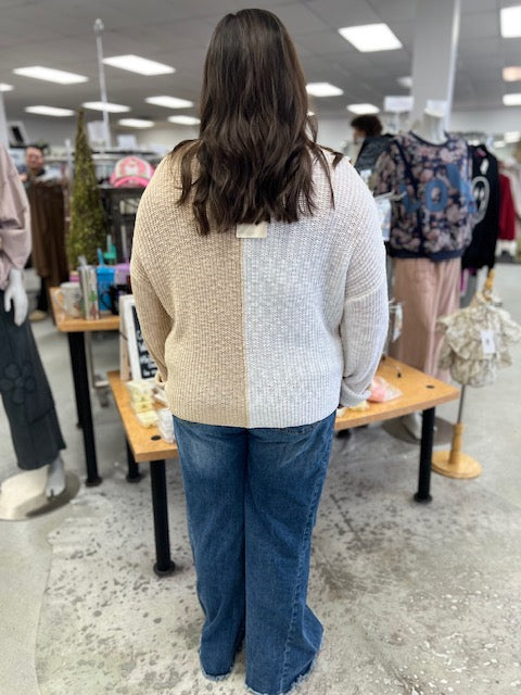 Fancy Heart Knit Top W308