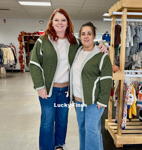 Splash of New Cardigan Hoodie W248