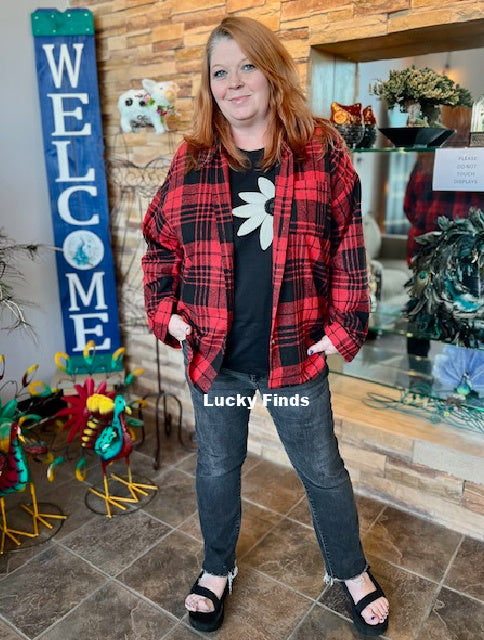 Ready To Play Plaid Shirt W480