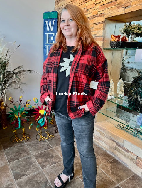 Ready To Play Plaid Shirt W480