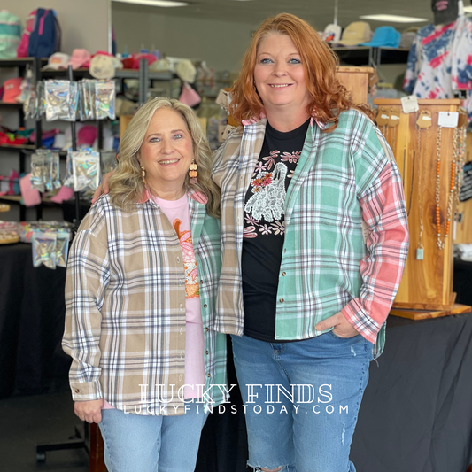 Shades of You Plaid Shirt W103