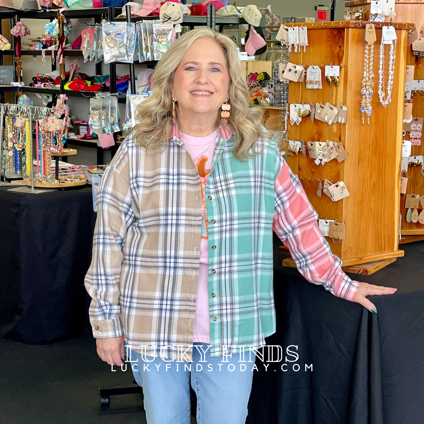 Shades of You Plaid Shirt W103