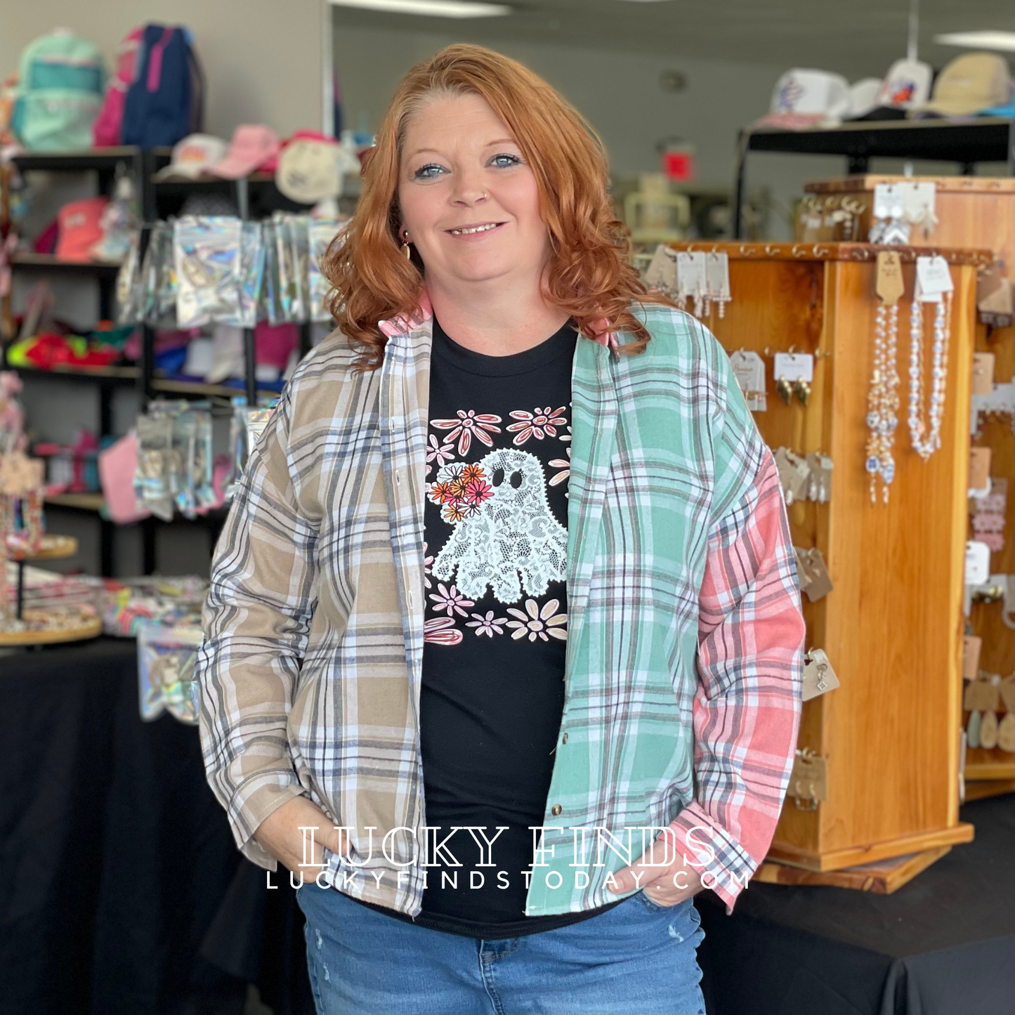 Shades of You Plaid Shirt W103