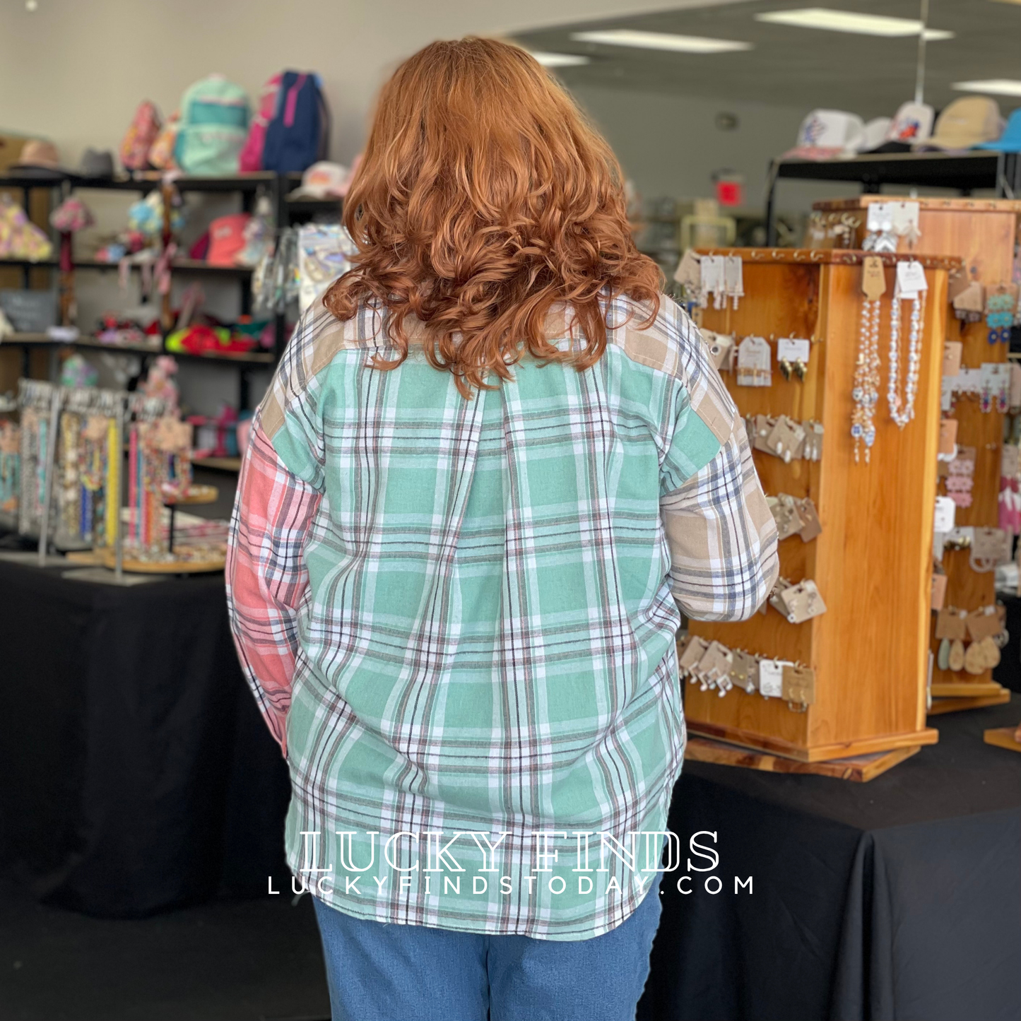 Shades of You Plaid Shirt W103