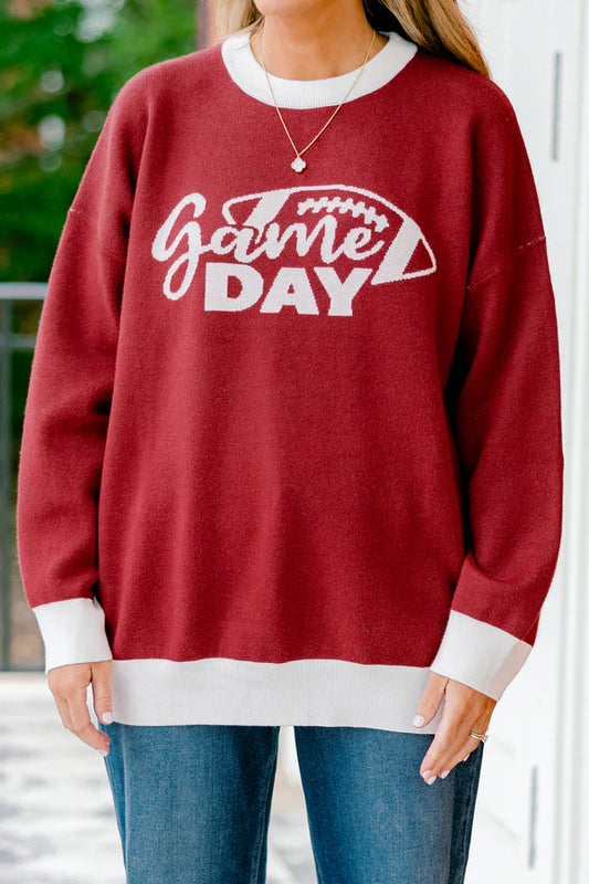 Gameday Colorblock Pullover Top W116