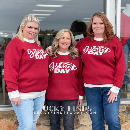 Gameday Colorblock Pullover Top W116