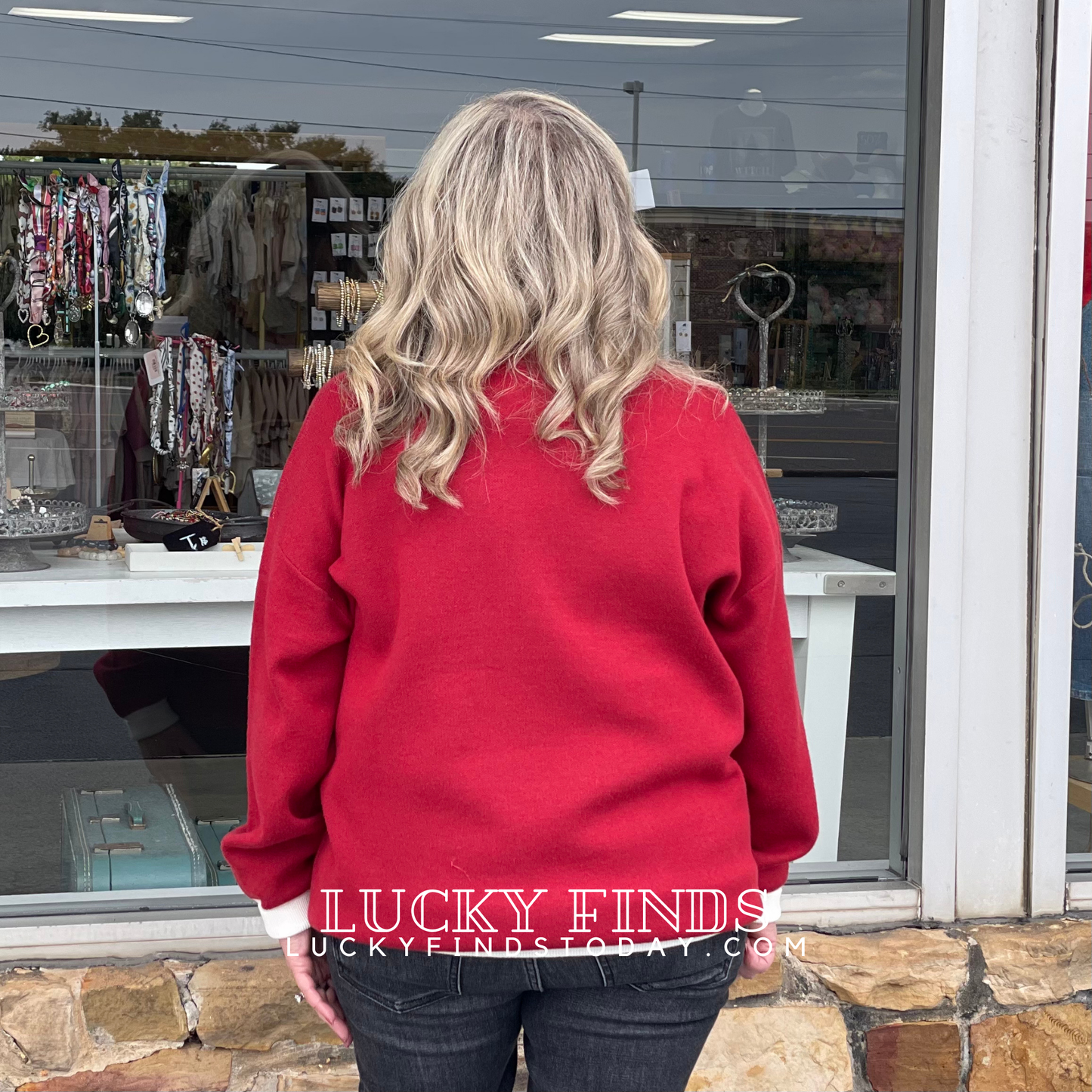 Gameday Colorblock Pullover Top W116