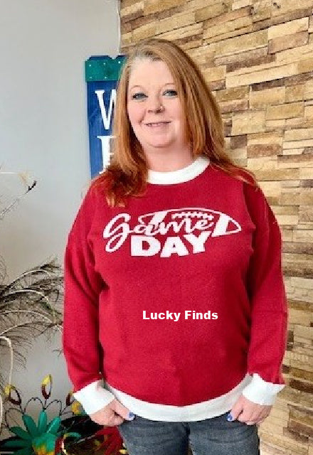 Gameday Colorblock Pullover Top W116
