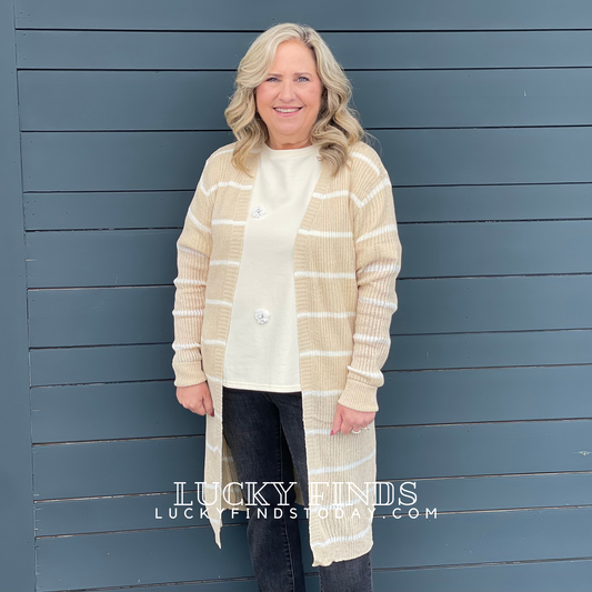 Cozy Open Cardigan W218