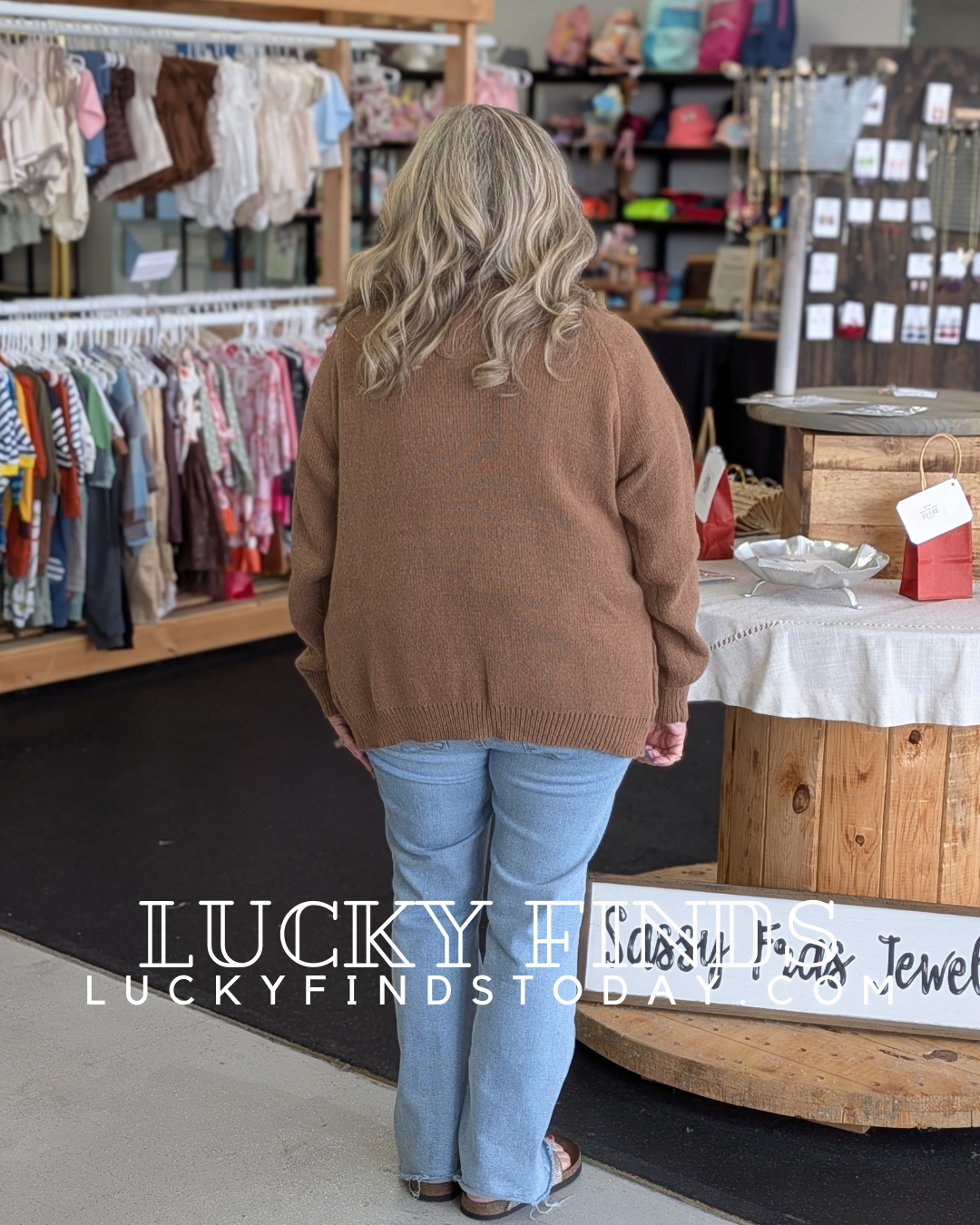 Weekend Zipped Sweater Top W239