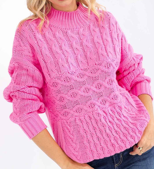 Neon Moon Knit Sweater W240