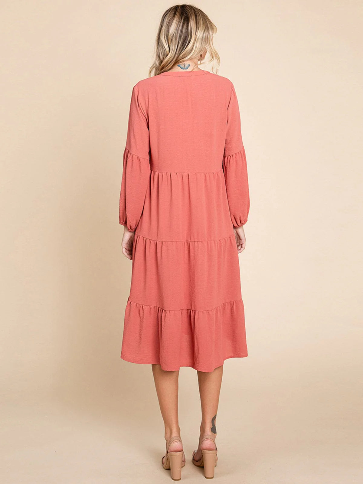 Miami Tiered Midi Dress W242
