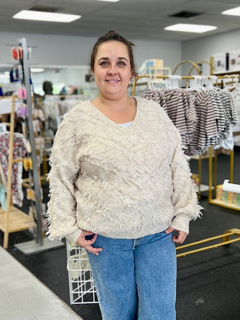 Keep Me Warm Sweater Top W249