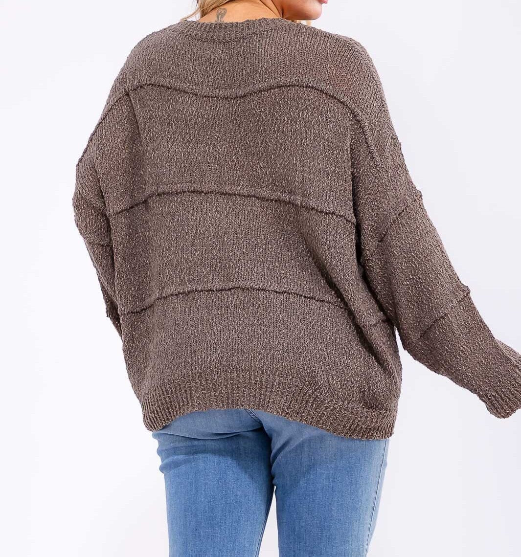 Hello Cozy Curvy Sweater Top W250