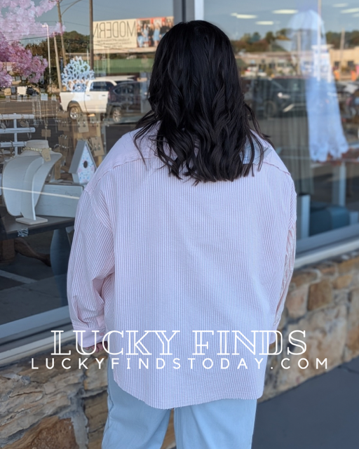 Shining in Pink Top W264