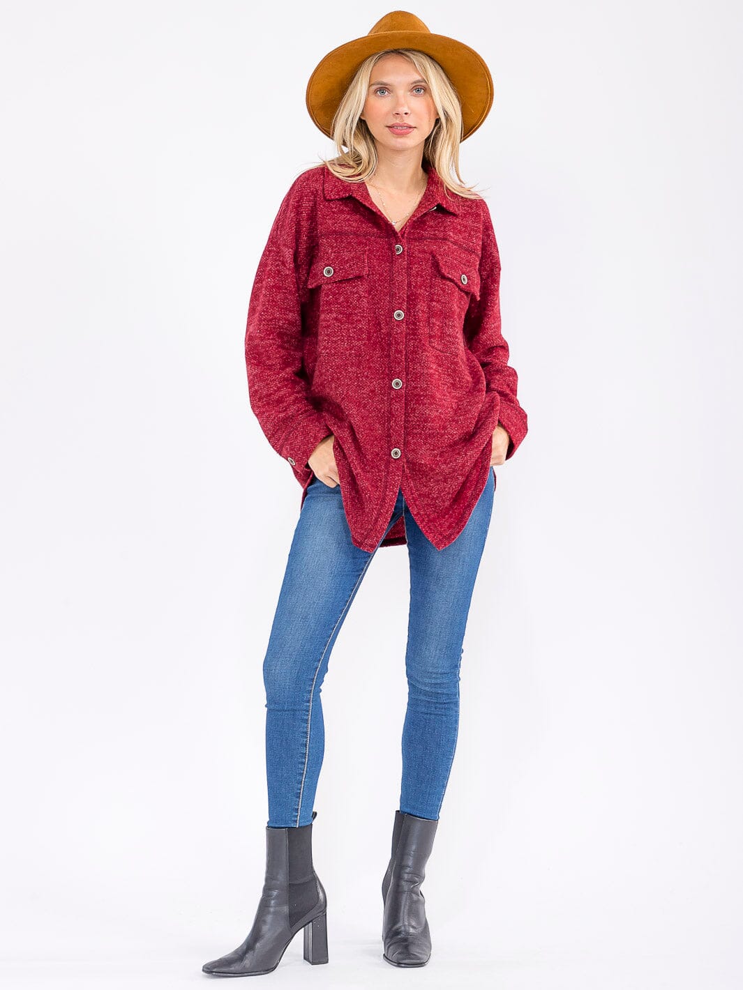 New Go To Shirt/Shacket W279