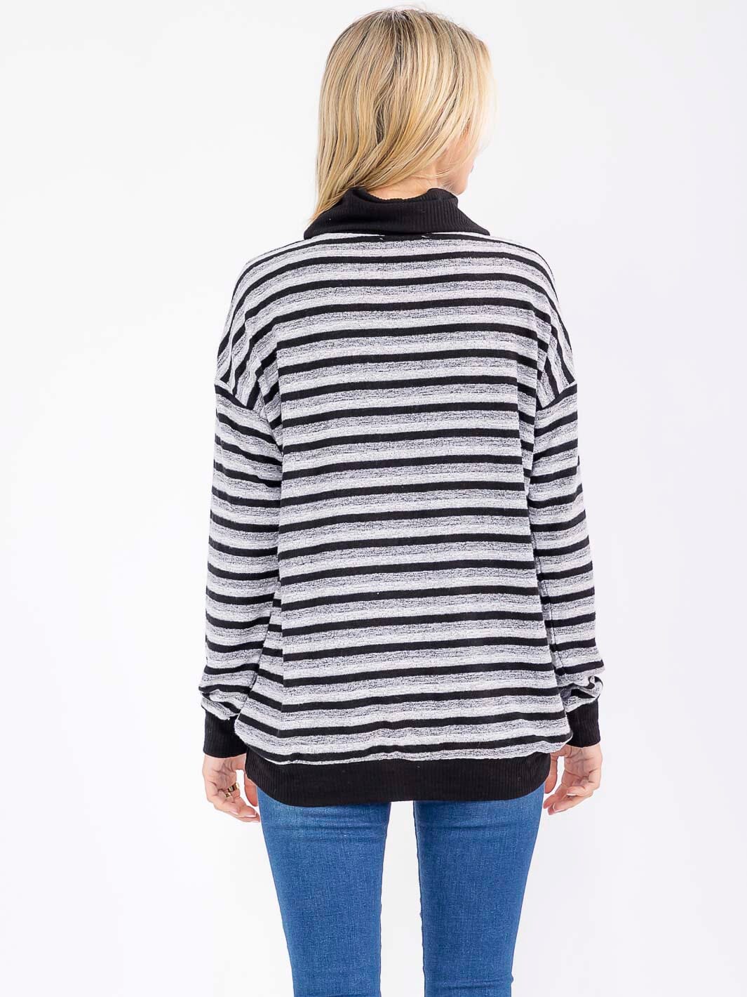 Me & You Turtle Neck Top W285 Final sale