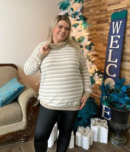 Me & You Turtle Neck Top W285 Final sale