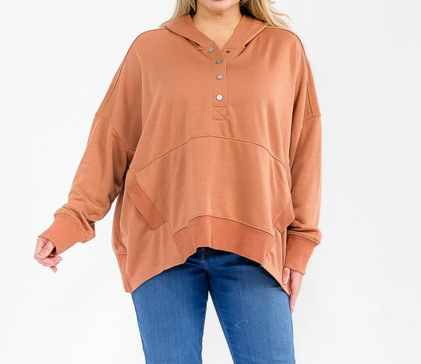 Take Me Home Curvy Hoodie W287