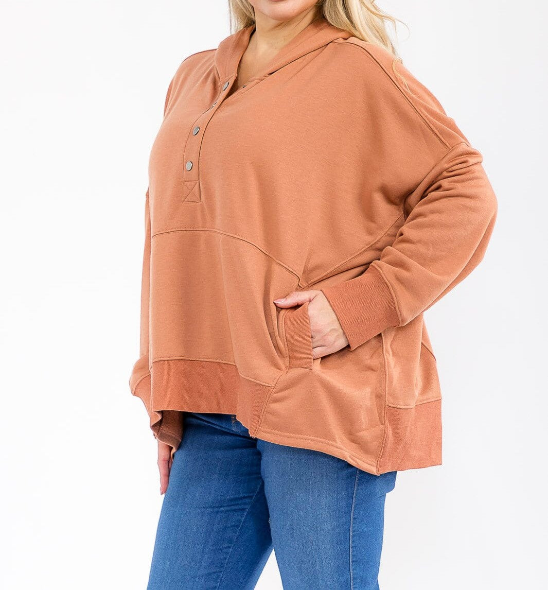 Take Me Home Curvy Hoodie W287