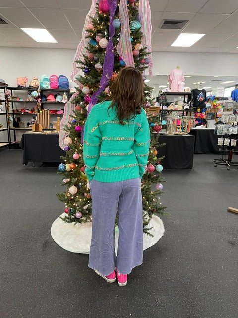 Multi Color Stich Sweater W289