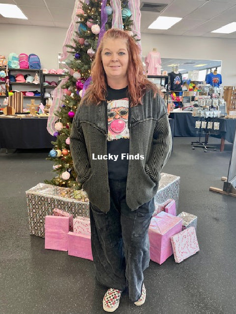 Broadway Casual Curvy Cardigan W294