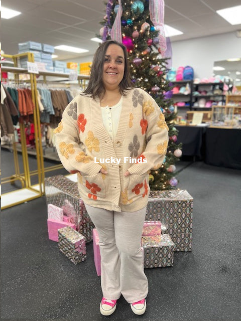Planting Flower Cardigan W304