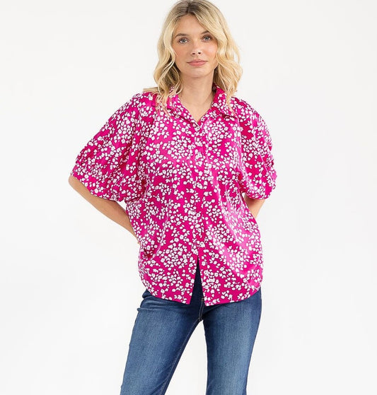 Blooming Garden Top W318