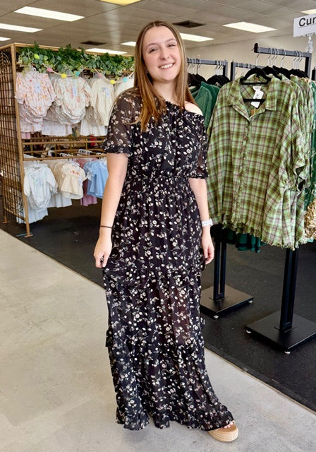Looking At Me Maxi Dress W322 Final Sale