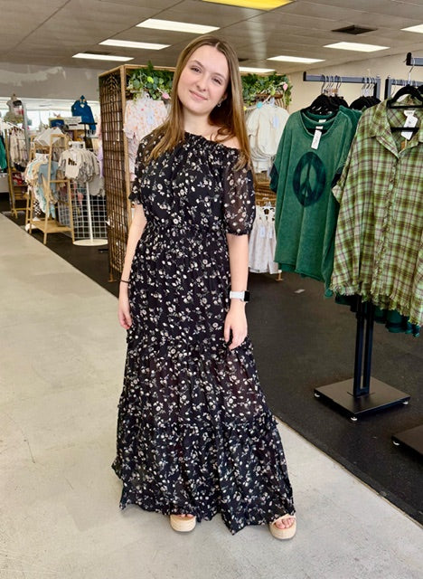 Looking At Me Maxi Dress W322 Final Sale