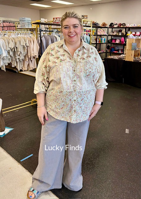 Strolls Casual Curvy Palazzo Pants W324