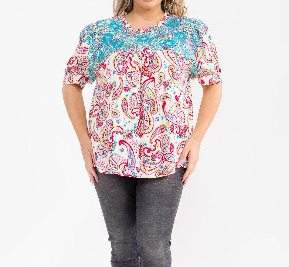 New Day Curvy Top W326