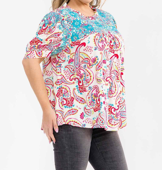 New Day Curvy Top W326